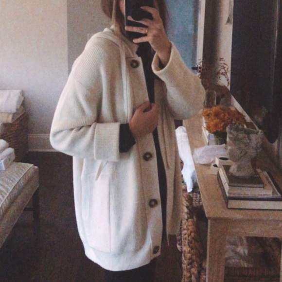 Mango Knit Hood Cardigan - Picture 4 of 4